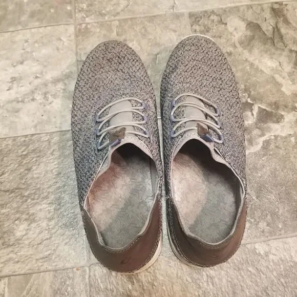Olukai Alapa Li Slip-On Drop In Mesh No Tie Sneakers Charcoal Gray Men's 9.5‎